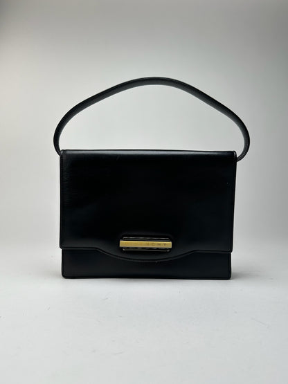 Sac vintage en cuir noir Givenchy
