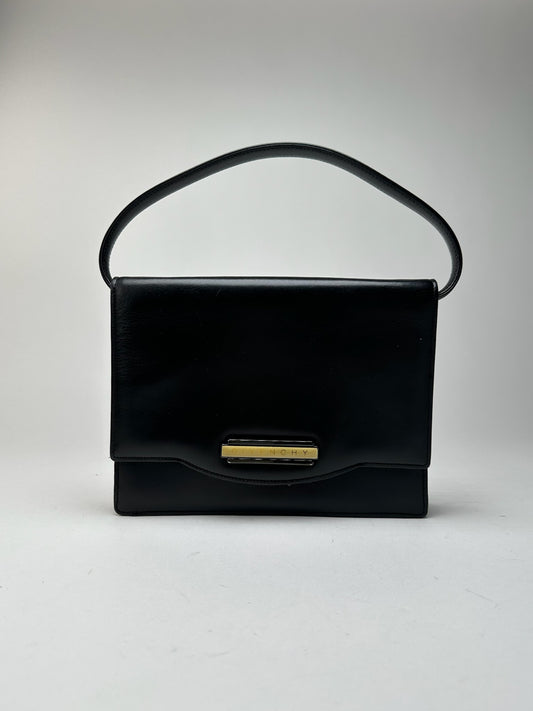 Sac vintage en cuir noir Givenchy