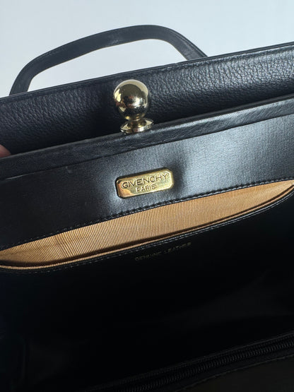 Vintage Givenchy Leather Bag black