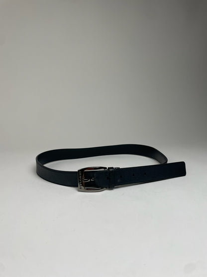 Vintage Givenchy Leather Belt Black