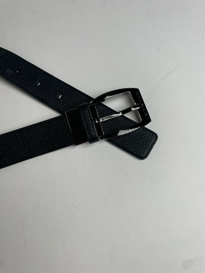 Vintage Givenchy Leather Belt Black
