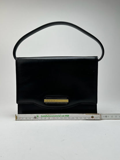 Sac vintage en cuir noir Givenchy