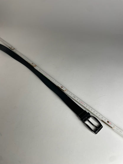 Vintage Givenchy Leather Belt Black
