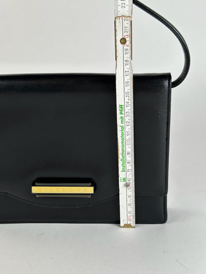 Sac vintage en cuir noir Givenchy