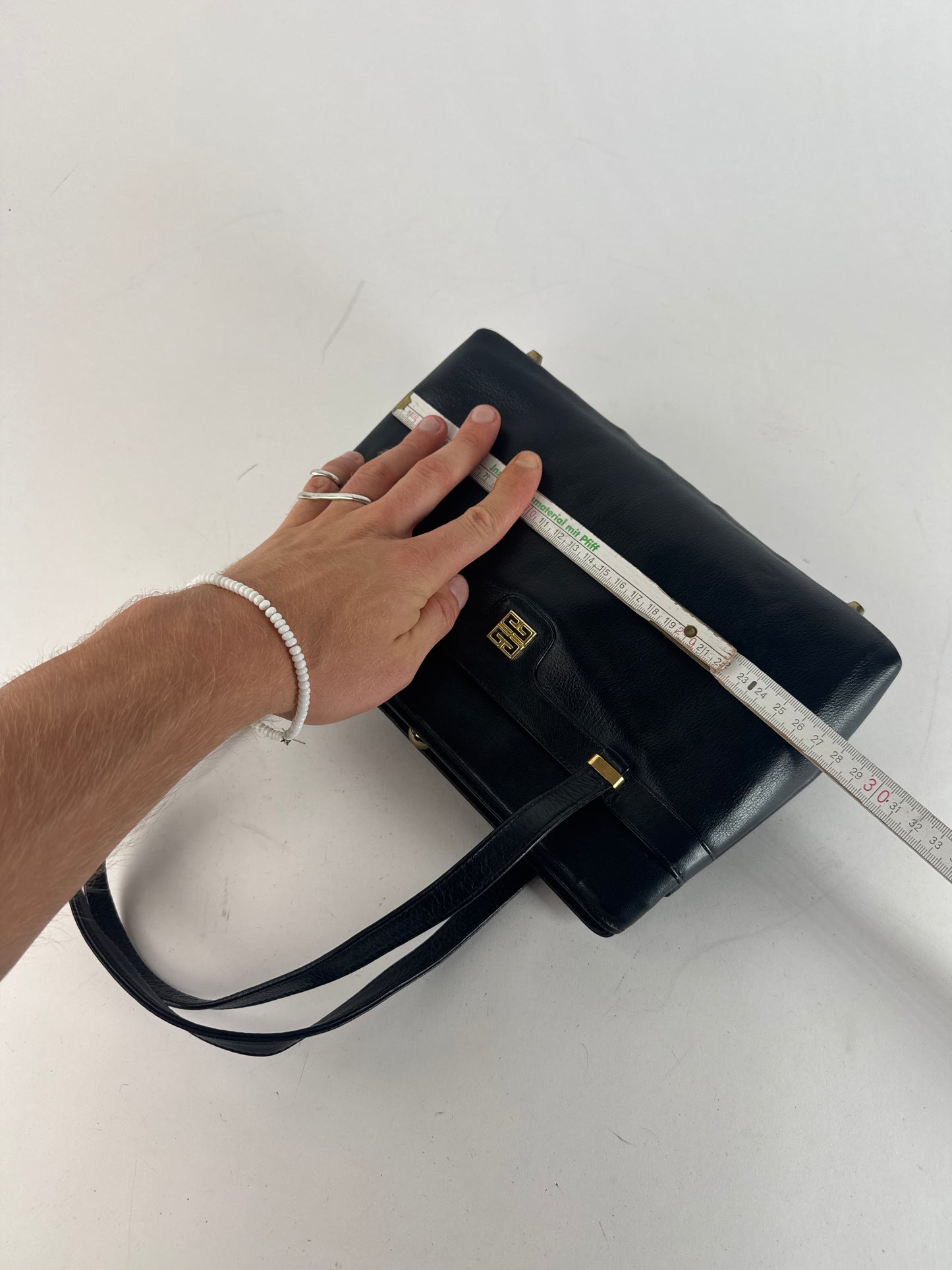 Vintage Givenchy Leather Bag black