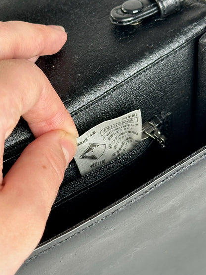 Sac vintage en cuir noir Givenchy