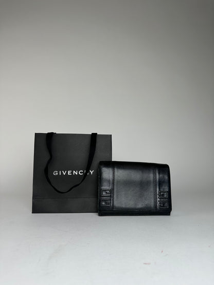 Vintage Givenchy Leather Wallet Black