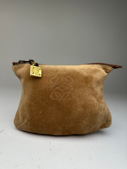 Vintage Loewe Pouch Tan