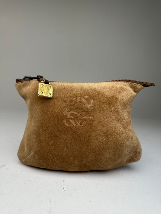 Vintage Loewe Pouch Tan
