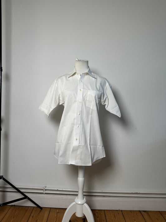 Vintage Courreges Cotton Blend Shirt White L