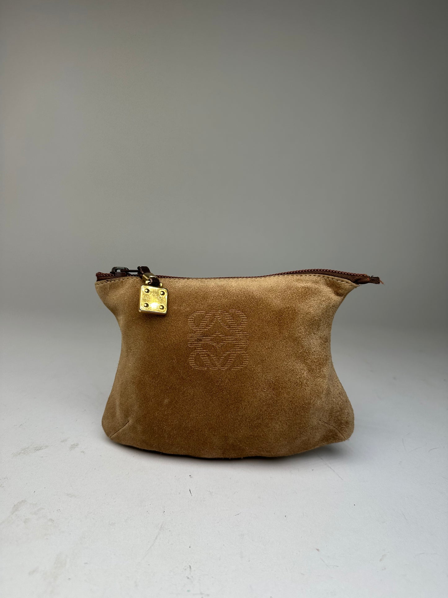 Vintage Loewe Pouch Tan