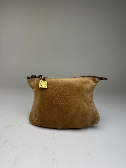 Vintage Loewe Pouch Tan