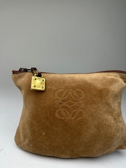 Vintage Loewe Pouch Tan