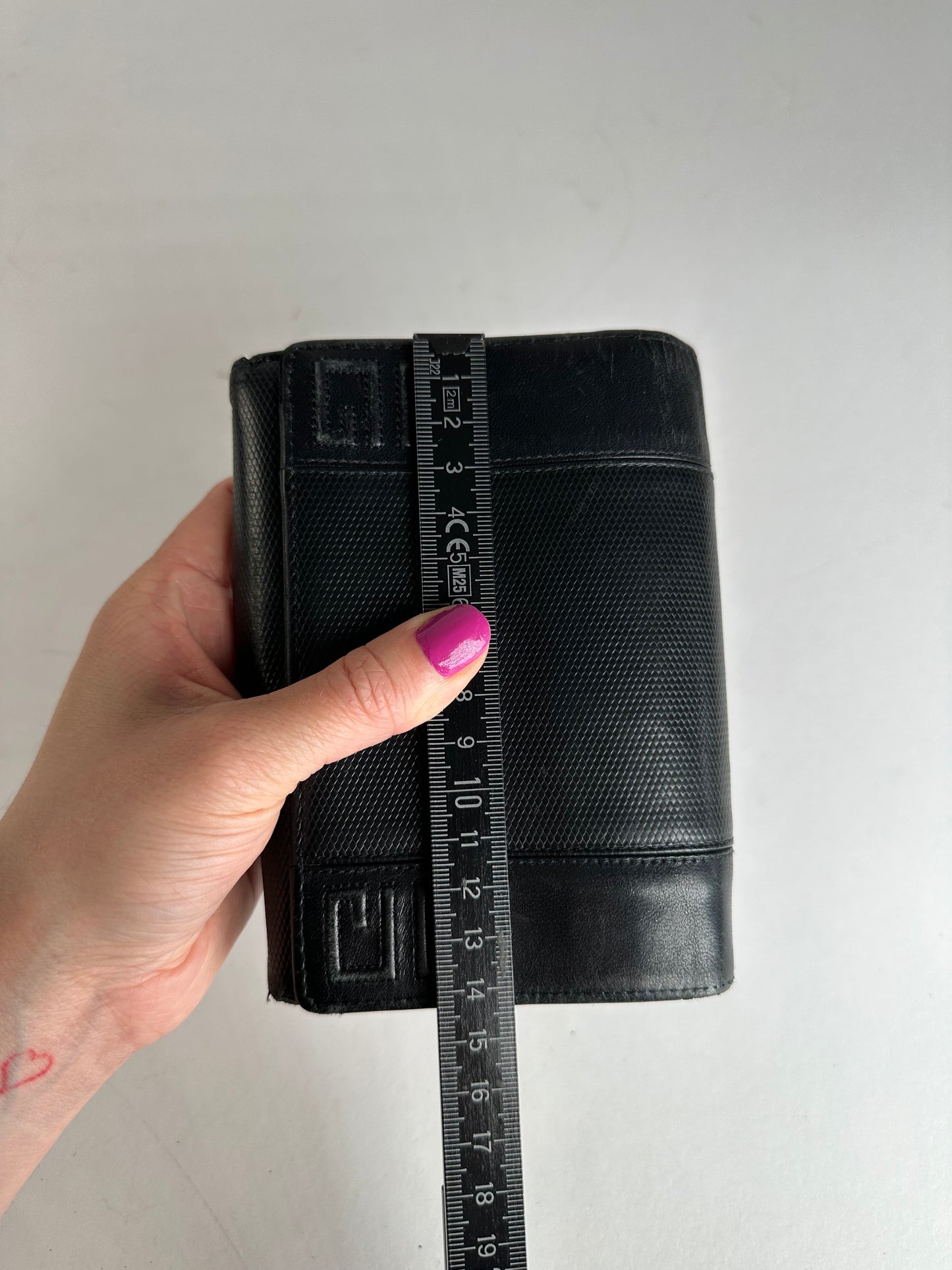 Vintage Givenchy Leather Wallet Black