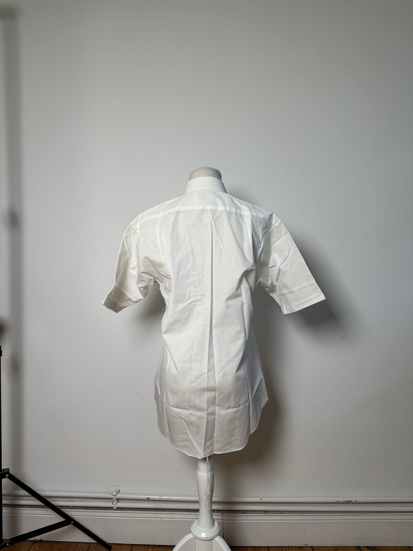Vintage Courreges Cotton Blend Shirt White L