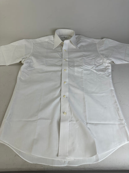 Vintage Courreges Cotton Blend Shirt White L