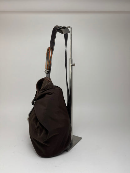 Sac bandoulière vintage Loewe Anton marron