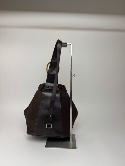 Sac bandoulière vintage Loewe Anton marron