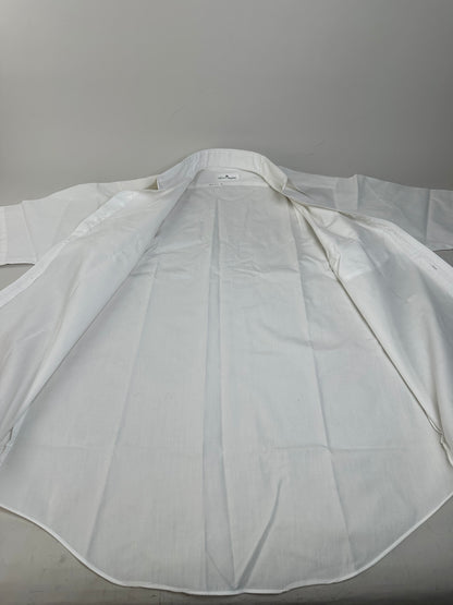 Vintage Courreges Cotton Blend Shirt White L