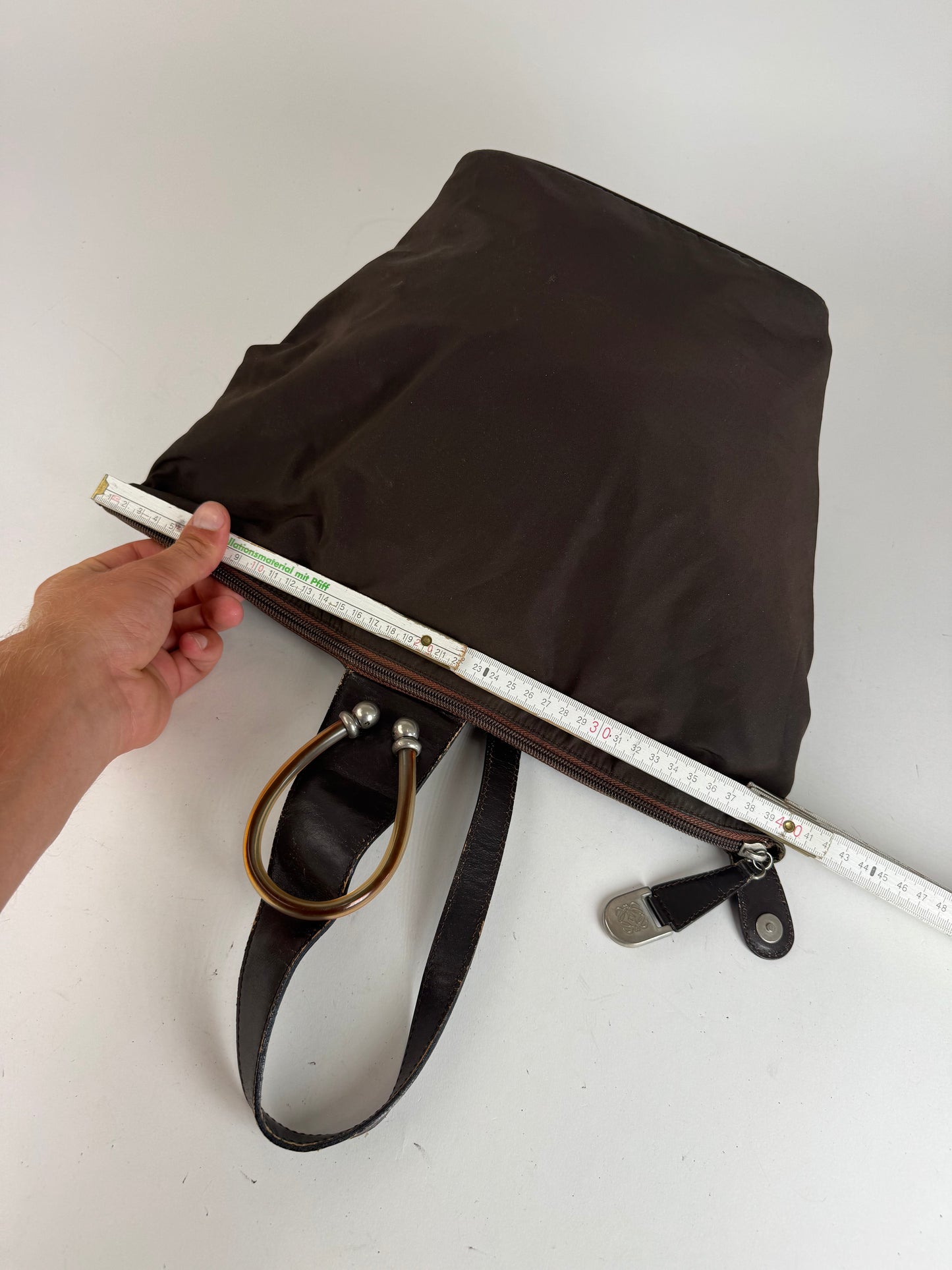 Sac bandoulière vintage Loewe Anton marron