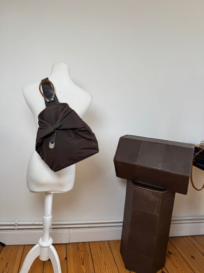 Sac bandoulière vintage Loewe Anton marron