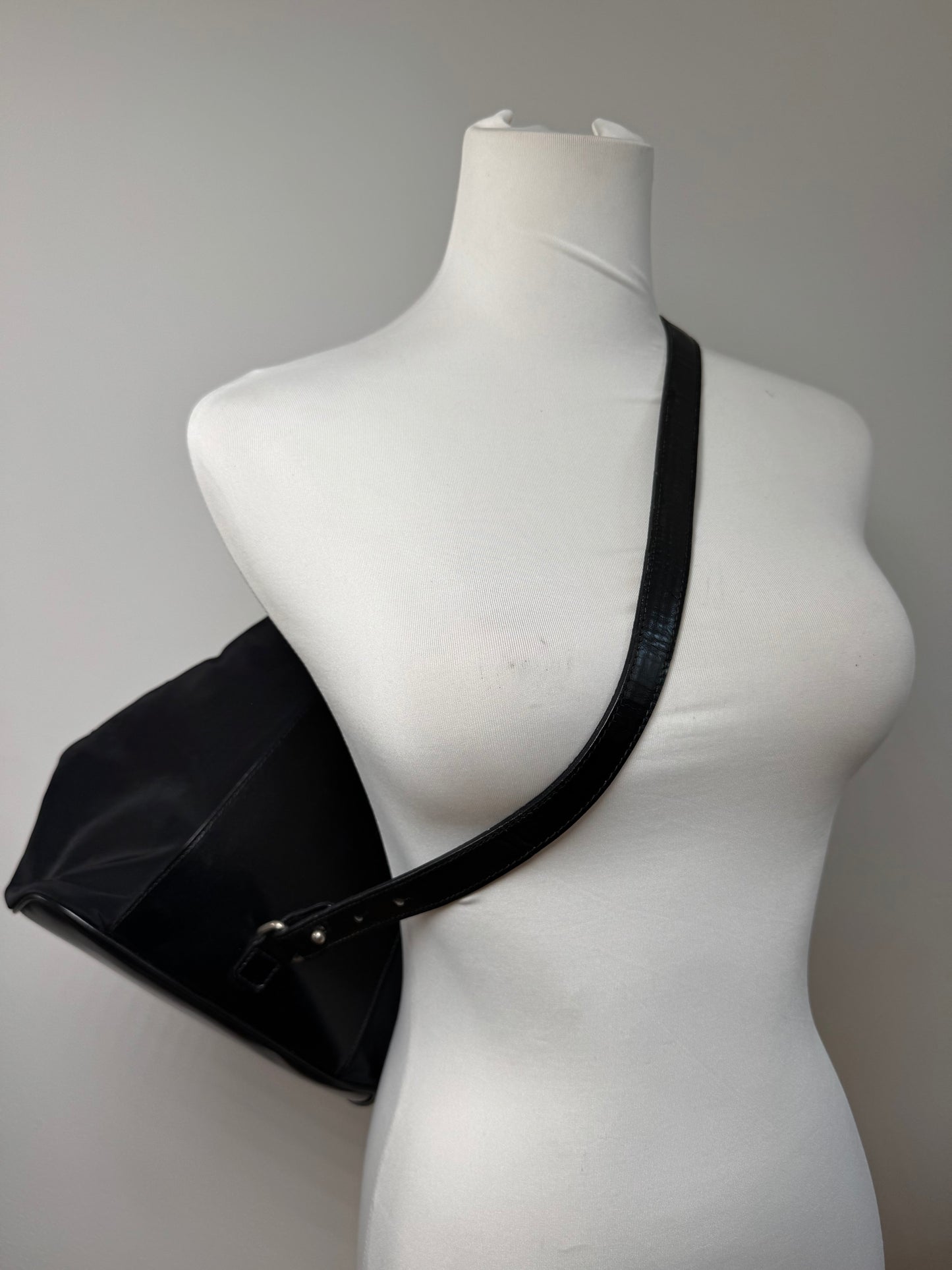 Sac vintage Loewe Madrid Anton noir gris