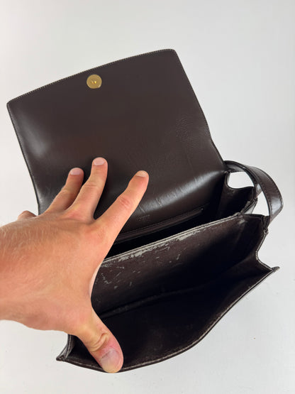 Vintage Loewe Madrid Leather bag brown