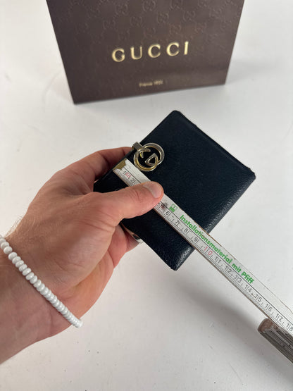 Vintage Gucci Leather Wallet black