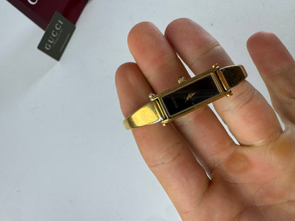 Vintage Gucci Horsebit Quartz Watch Gold Plated