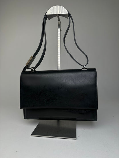 Gucci Black Leather Shoulder Bag