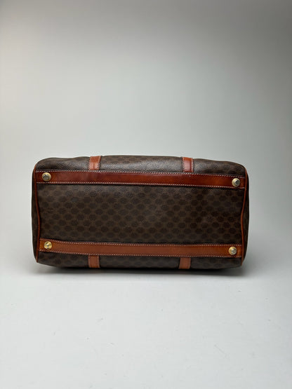 Sac Boston vintage Céline Paris Mini marron