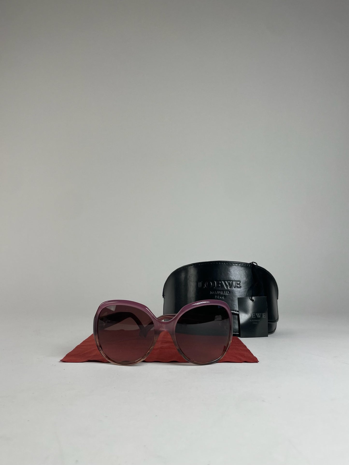 Vintage Loewe Madrid Oversized Sunglasses Purple