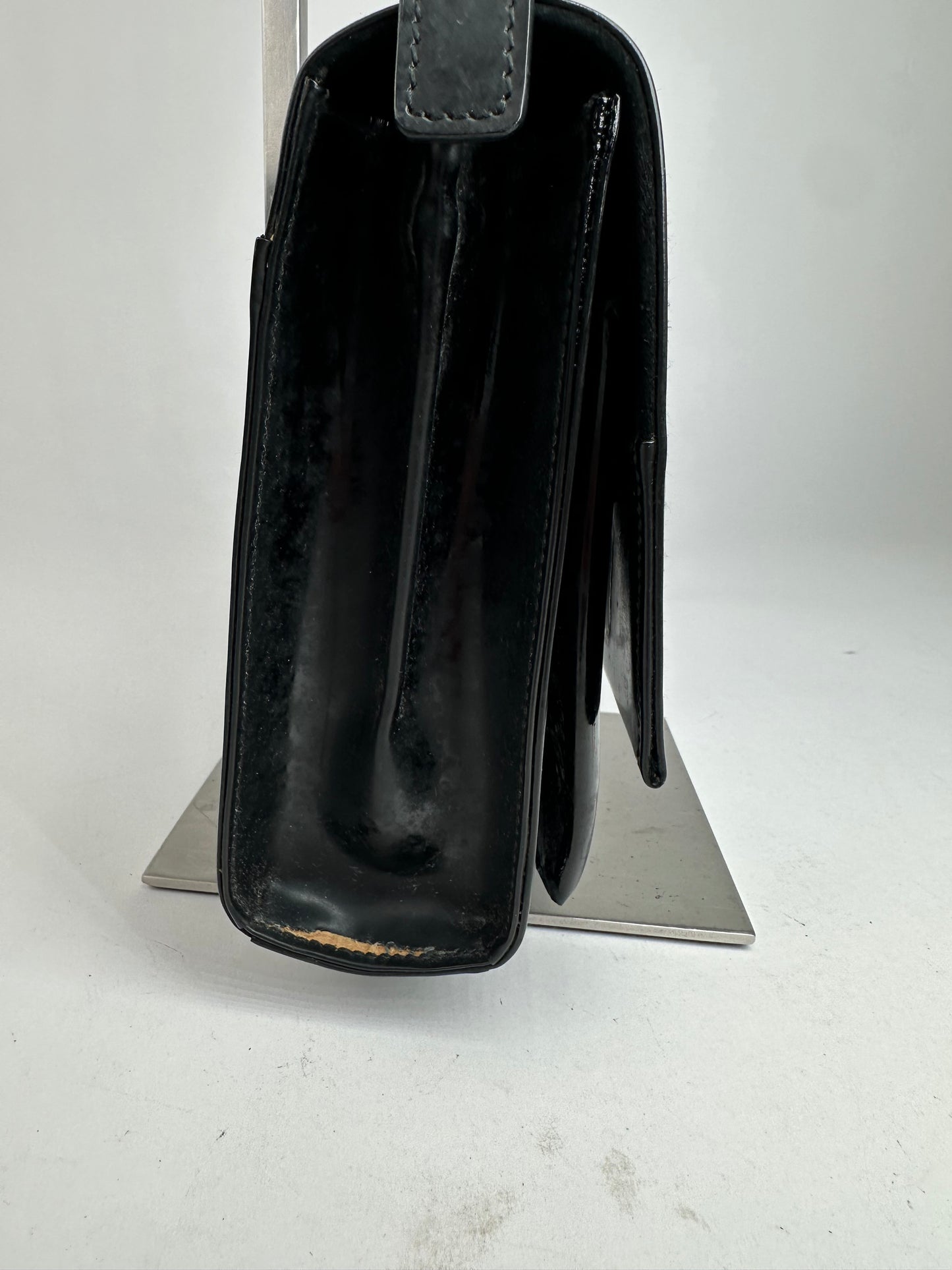 Gucci Black Leather Shoulder Bag