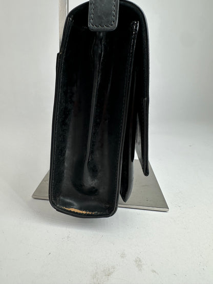 Gucci Black Leather Shoulder Bag