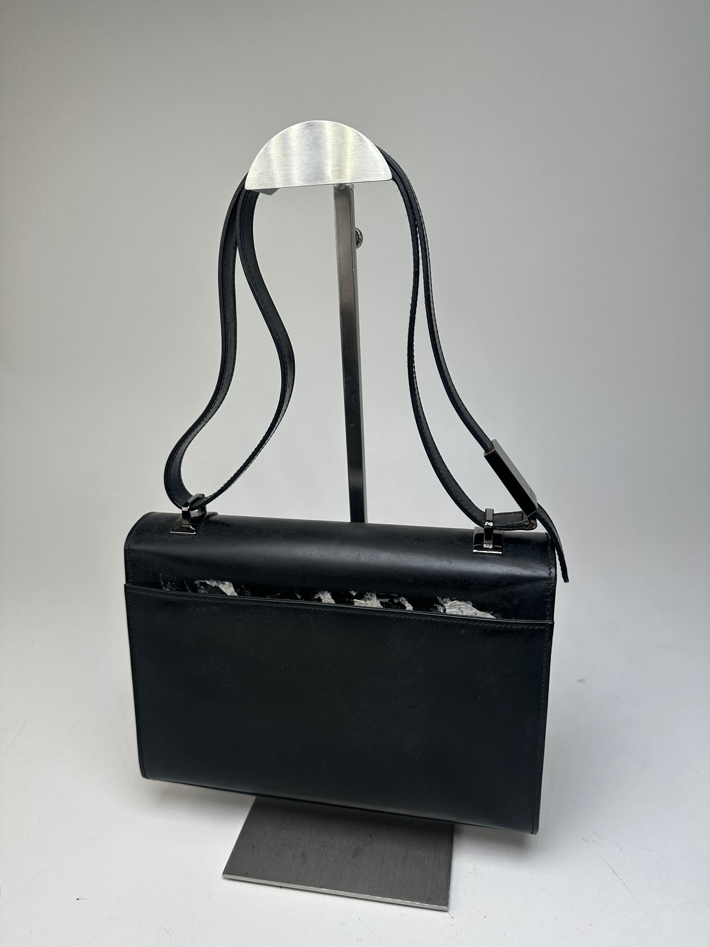 Gucci Black Leather Shoulder Bag