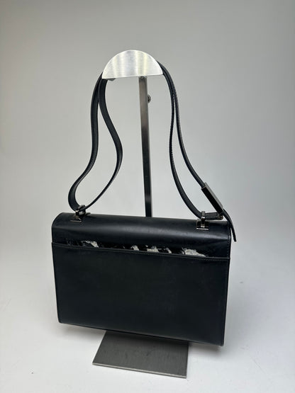 Gucci Black Leather Shoulder Bag