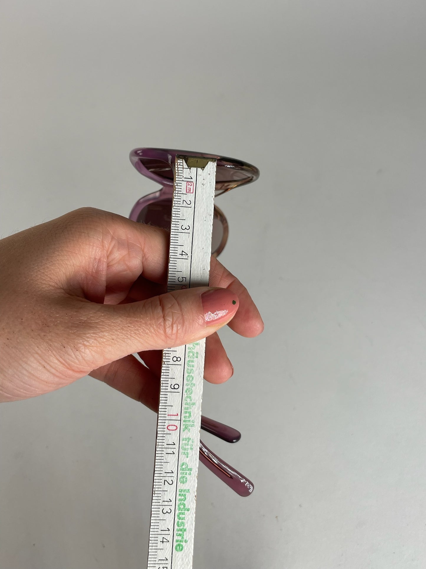 Vintage Loewe Madrid Oversized Sunglasses Purple