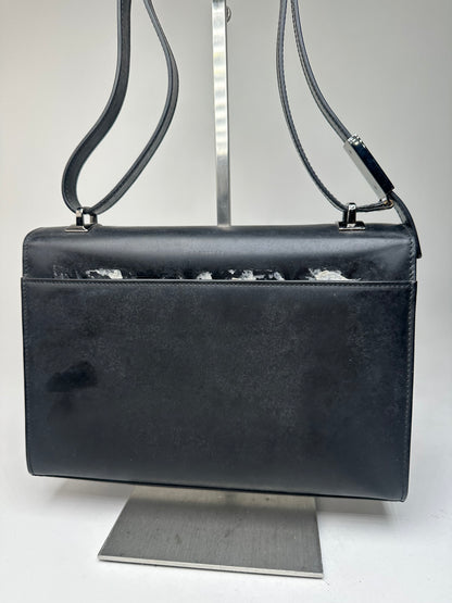 Gucci Black Leather Shoulder Bag