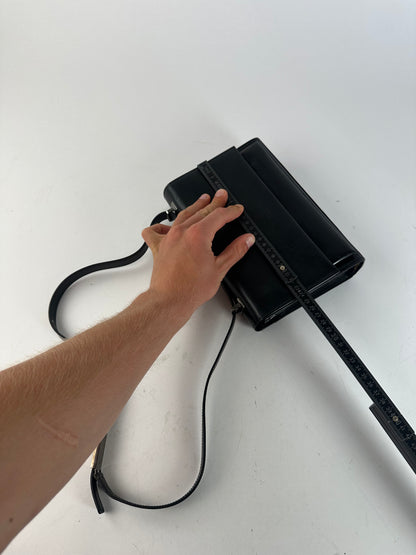Gucci Black Leather Shoulder Bag