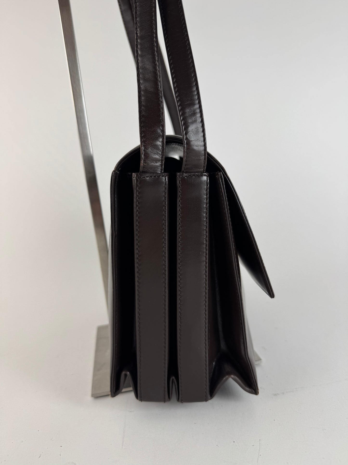 Vintage Loewe Madrid Leather bag brown