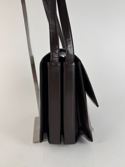 Vintage Loewe Madrid Leather bag brown