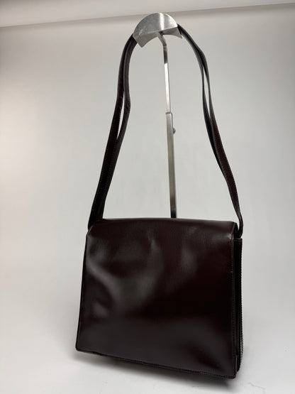 Vintage Loewe Madrid Leather bag brown