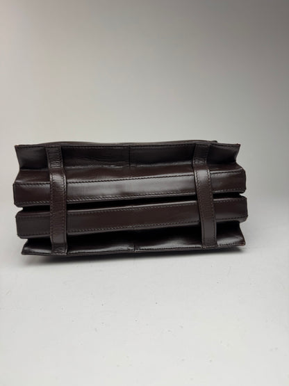 Vintage Loewe Madrid Leather bag brown