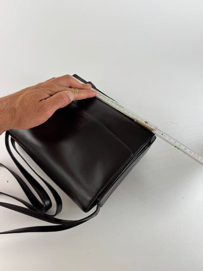 Vintage Loewe Madrid Leather bag brown