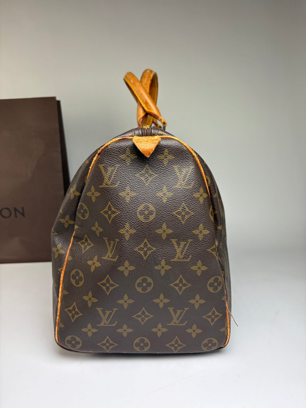Vintage Louis Vuitton Monogram Canvas Keepall 50 Brown