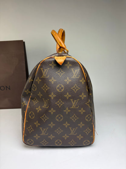 Vintage Louis Vuitton Monogram Canvas Keepall 50 Brown