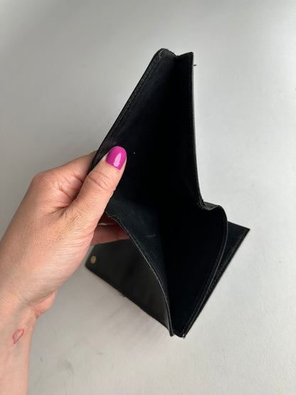 Vintage Cartier Leather Card Holder Black
