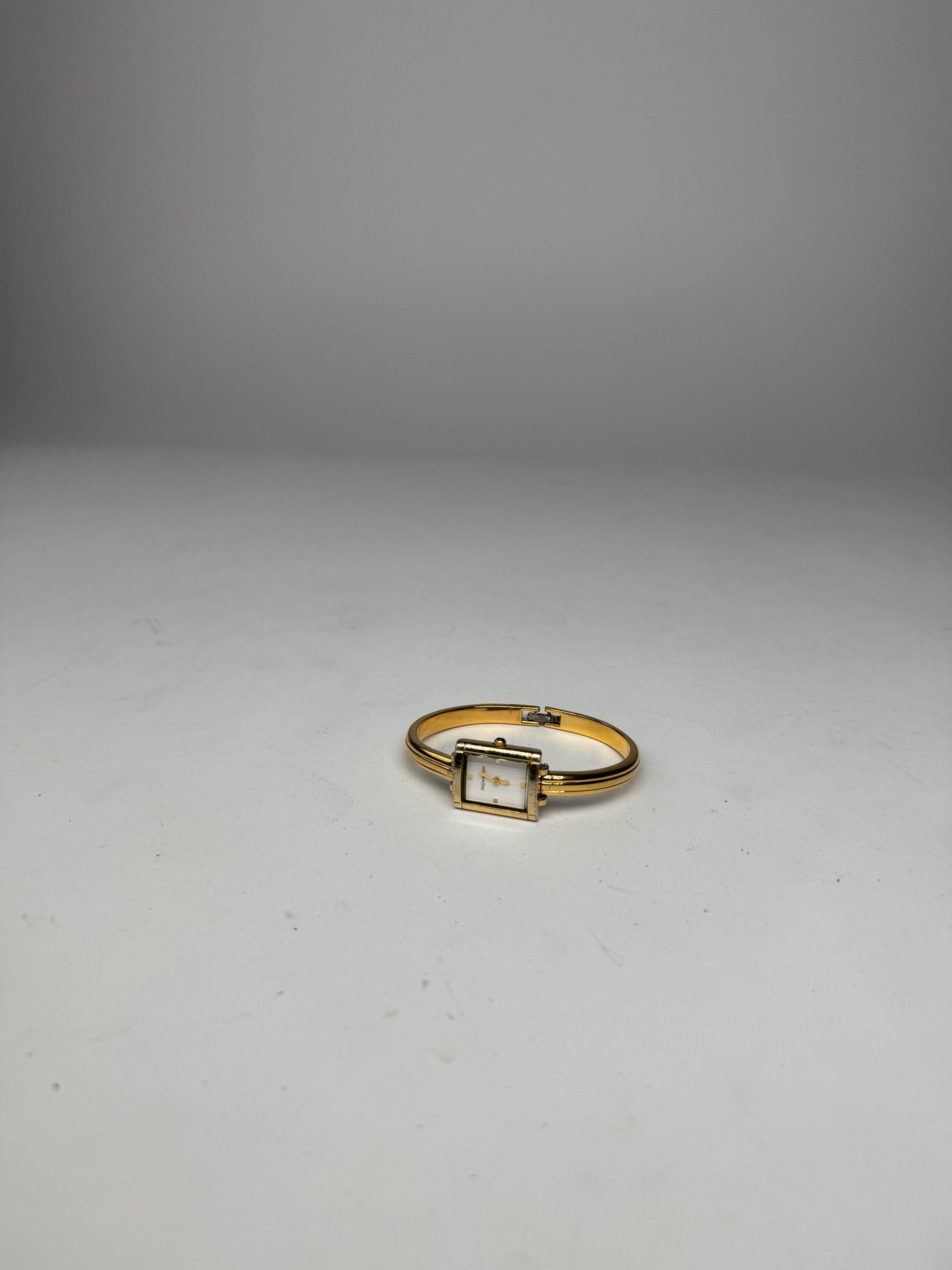 Vintage Yves Saint Laurent Gold Plated Quartz Watch