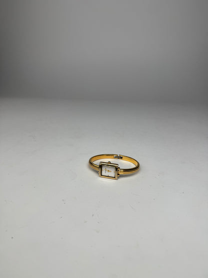 Vintage Yves Saint Laurent Gold Plated Quartz Watch