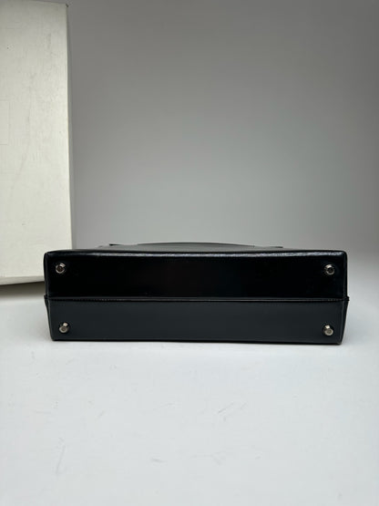 Vintage Givenchy Patent Leather 4G bag black